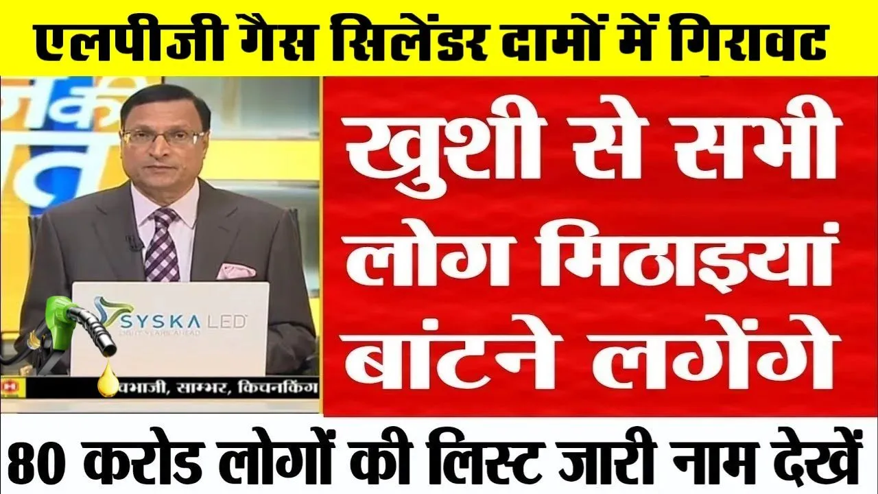 LPG Cylinder Price Today अब इतने रुपये में मिलेगा सिलेंडर, जानिए आज का ताजा रेट